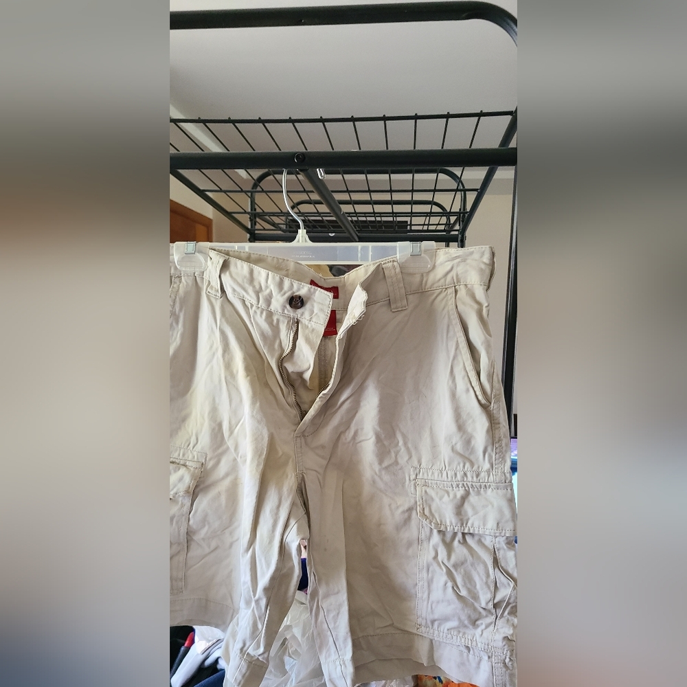 Target Beige/Tan Casual Shorts